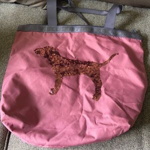 PINK Beach Bag